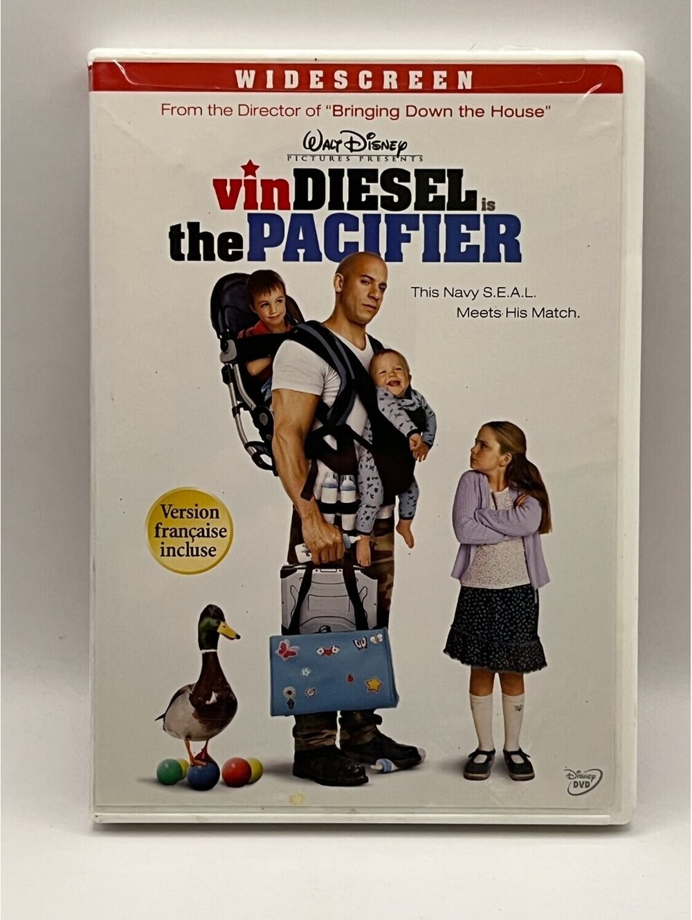 The Pacifier DVD Widescreen Vin Diesel 2005 Comedy Adam Shankman